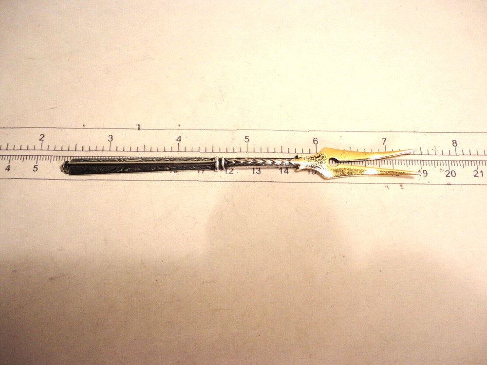 Soviet Union Era Silver 875 Gilted Fork
