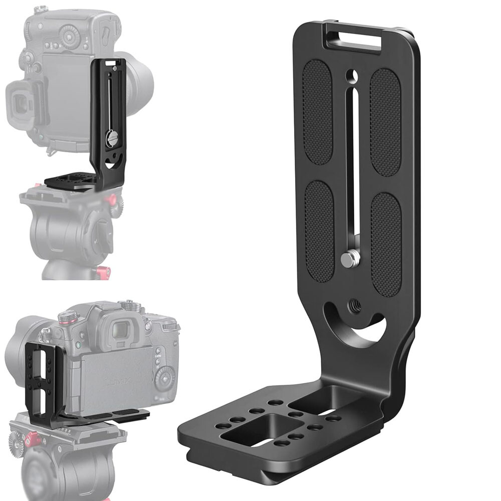 2pcs For DSLR Camera L Bracket Tripod Quick Release Plate Stabilizer Tripod new