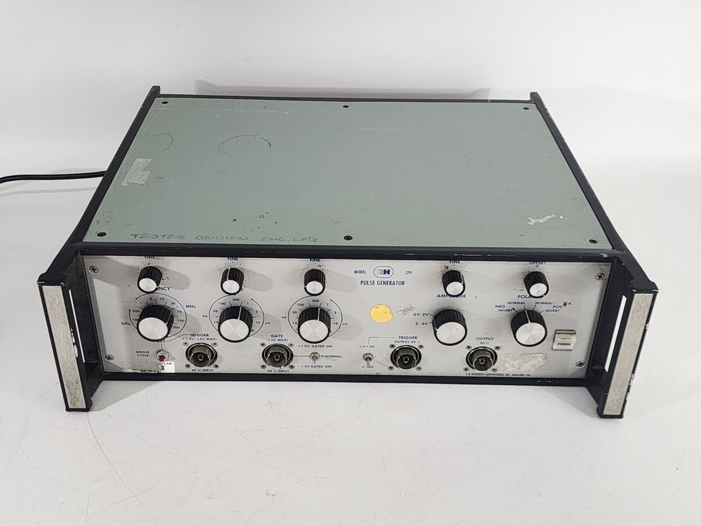 EH Electronics Model 129 ~ Pulse Generator ~ Power On / Untested / AS-IS