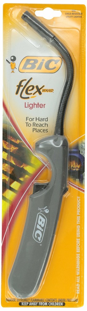 New Bic Lighter Flex Multiple Purpose 1 Count Great for Candles, Fires, etc.