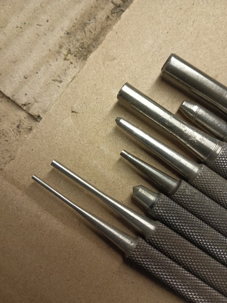 Starrett Various Pin Punches Set. X