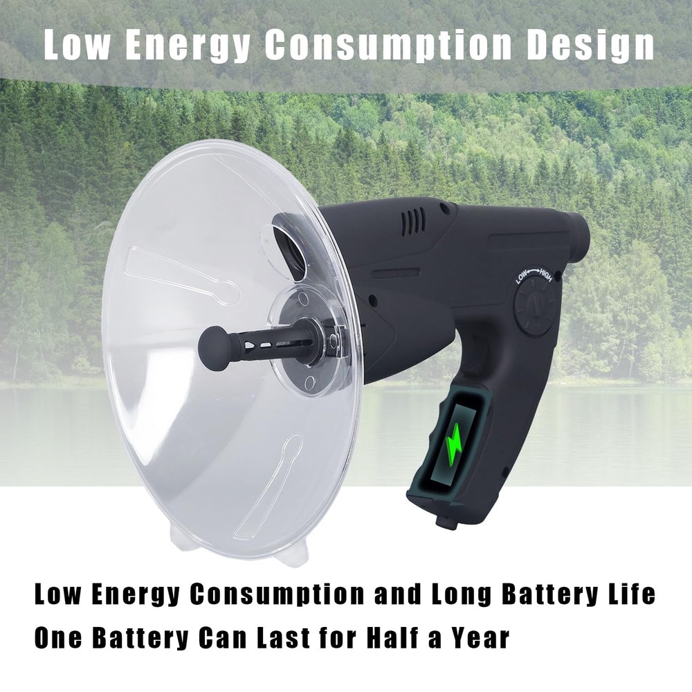 Parabolic Microphone Bird Monocular,Parabolic Bionic Ear for...