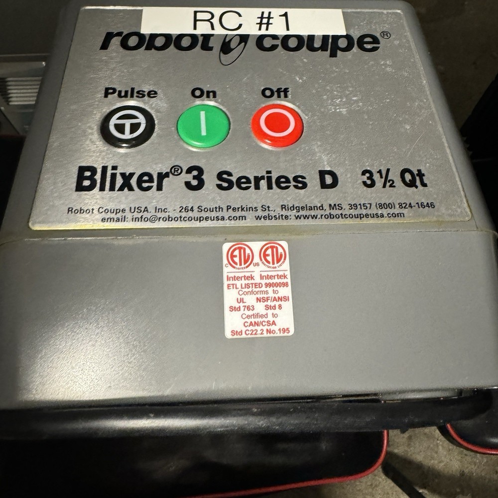 Robot Coupe Blixer 3 Series D Stainless Food Processor
