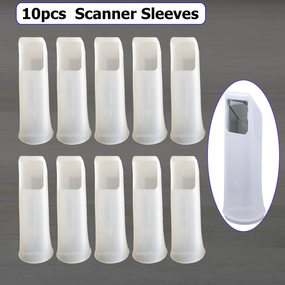 3Shape TRIOS 3 Scanner Tip Protective Clear Sleeves Autoclavable Silicone