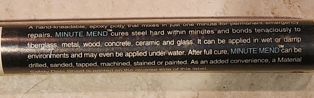 | CRC Minute Mend Multi-Purpose Epoxy Putty 14070