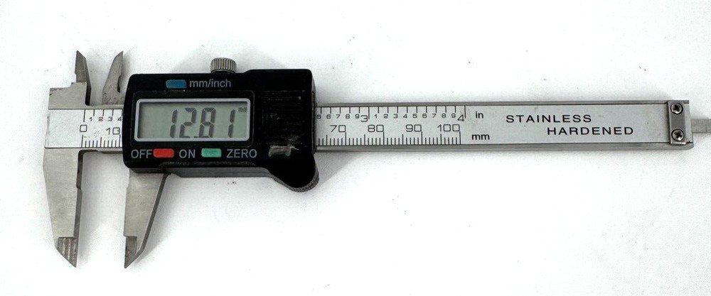 0-100mm 4" Digital Caliper New Battery