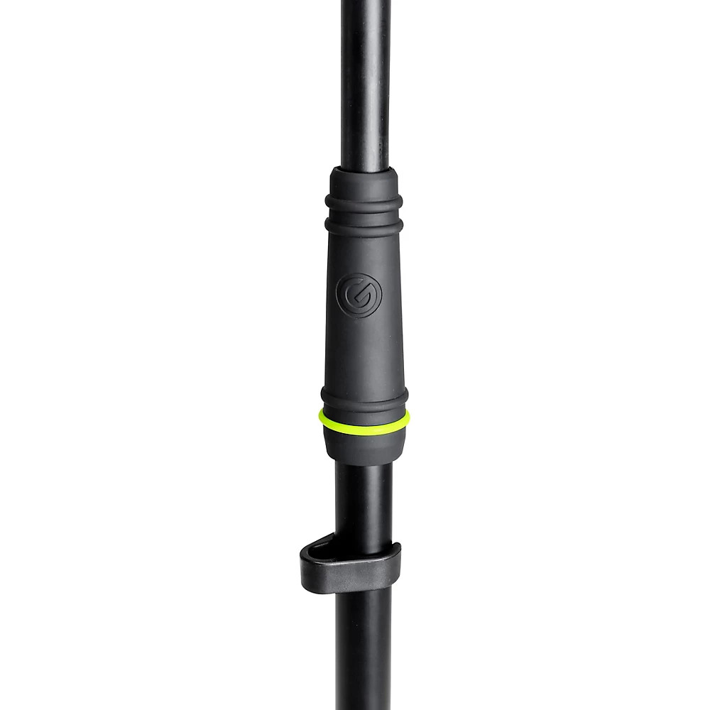 Gravity Stands Microphone Stand w/Round Base/2-Point Adjustment Telescoping Boom