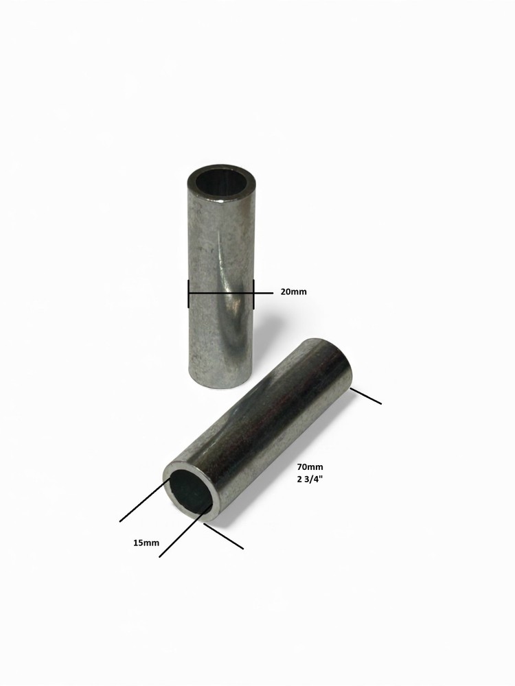 15mm Axle Spacers for Mini Bikes 2 Pack.