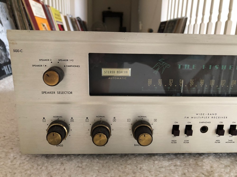 Fisher 500-C Tube Receiver ( WORKING )