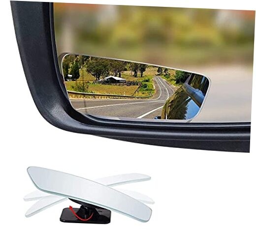Verivue 3.5-Inch Rectangular Blind Spot Mirrors for Cars, Universal Rectangle