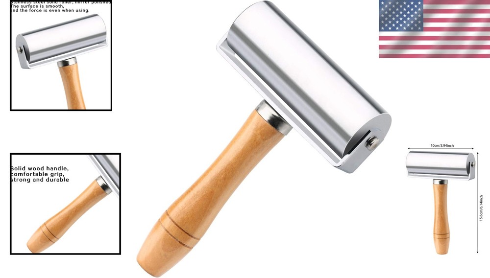 High-Quality Leather Glue Laminating Roller - Large Size for Effective Crafting