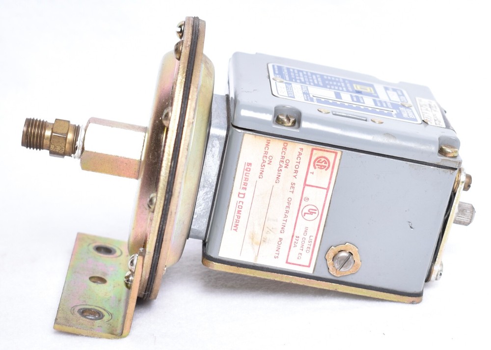Square D Pressure Switch .25 - 2.5 Type AMW1