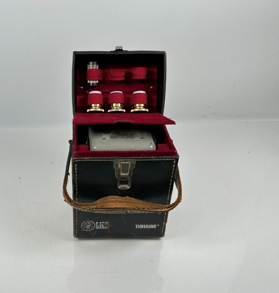 Bird Electronics Thruline Wattmeter - Model 43 w/ Elements/Case