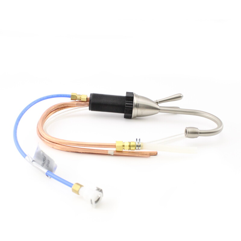 NEW InSinkErator 45056B Satin Nickel Faucet Only HC-View-SN Works w/ HWT Tanks