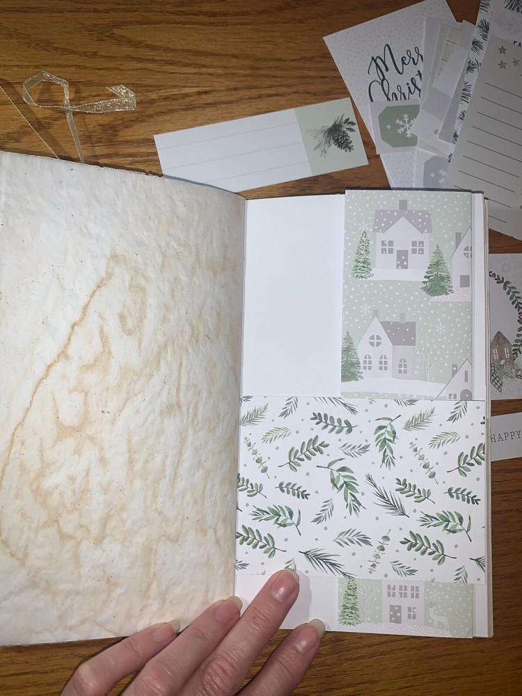 Handmade Christmas Junk Journal