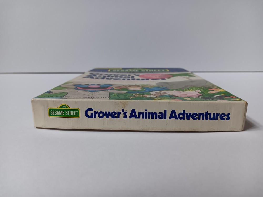 Commodore 64/128 Grovers Animal Adventure Computer Game Software Tested/Works