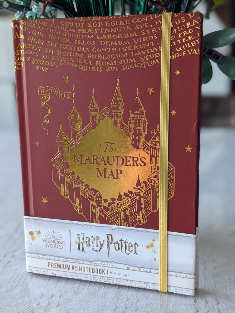 Harry Potter Marauders Map Diary Notebook Journal
