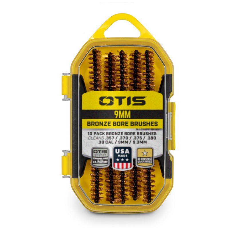 Otis Technology FG-338-BP .38 Cal/9mm Bronze Bore Brushes 10 Pack