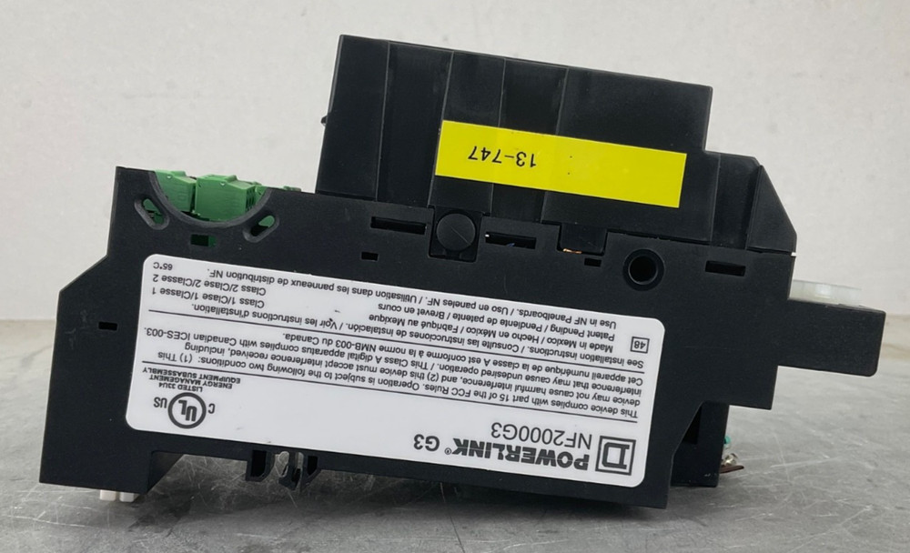 SQUARE D NF2000G3 POWERLINK G3 64-ZONE EXTERNAL CLOCK ACCESS READER