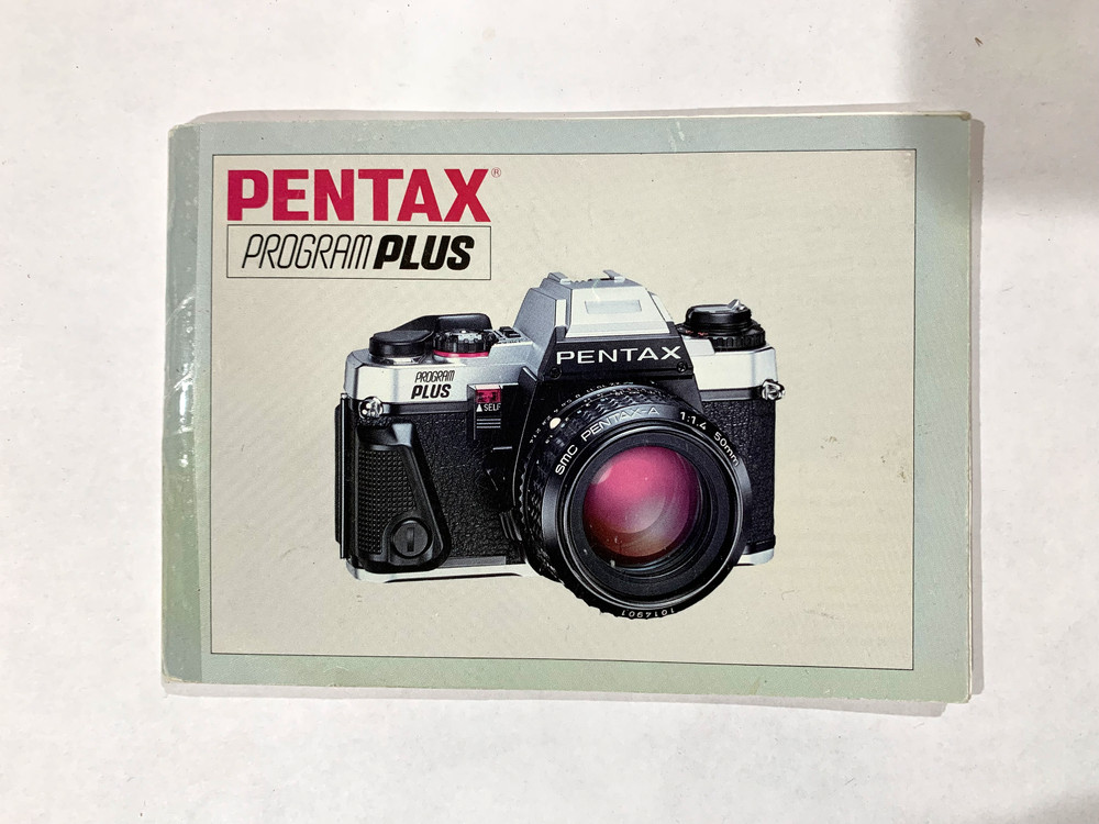 PENTAX PROGRAM PLUS INSTRUCTION BOOK