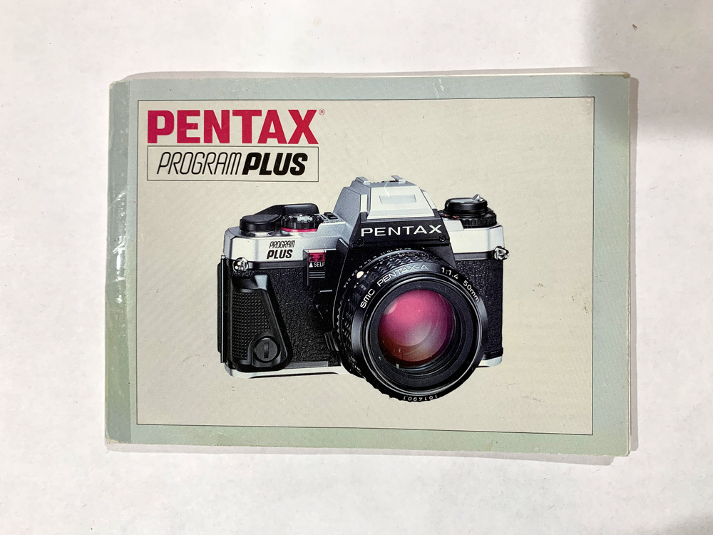 PENTAX PROGRAM PLUS INSTRUCTION BOOK