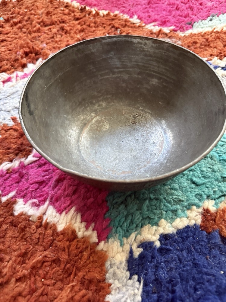 antique silver carved charlotte jerusalem bowl