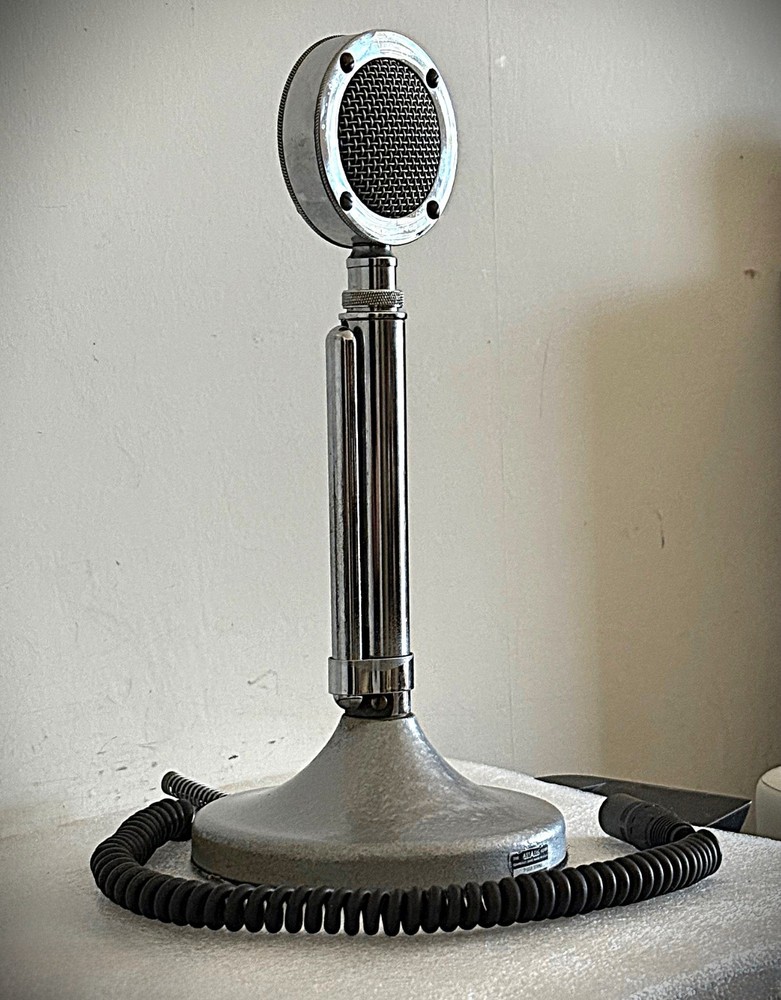 Vintage 1950's Astatic D-104 Dynamic Microphone-modified, working great (d4)