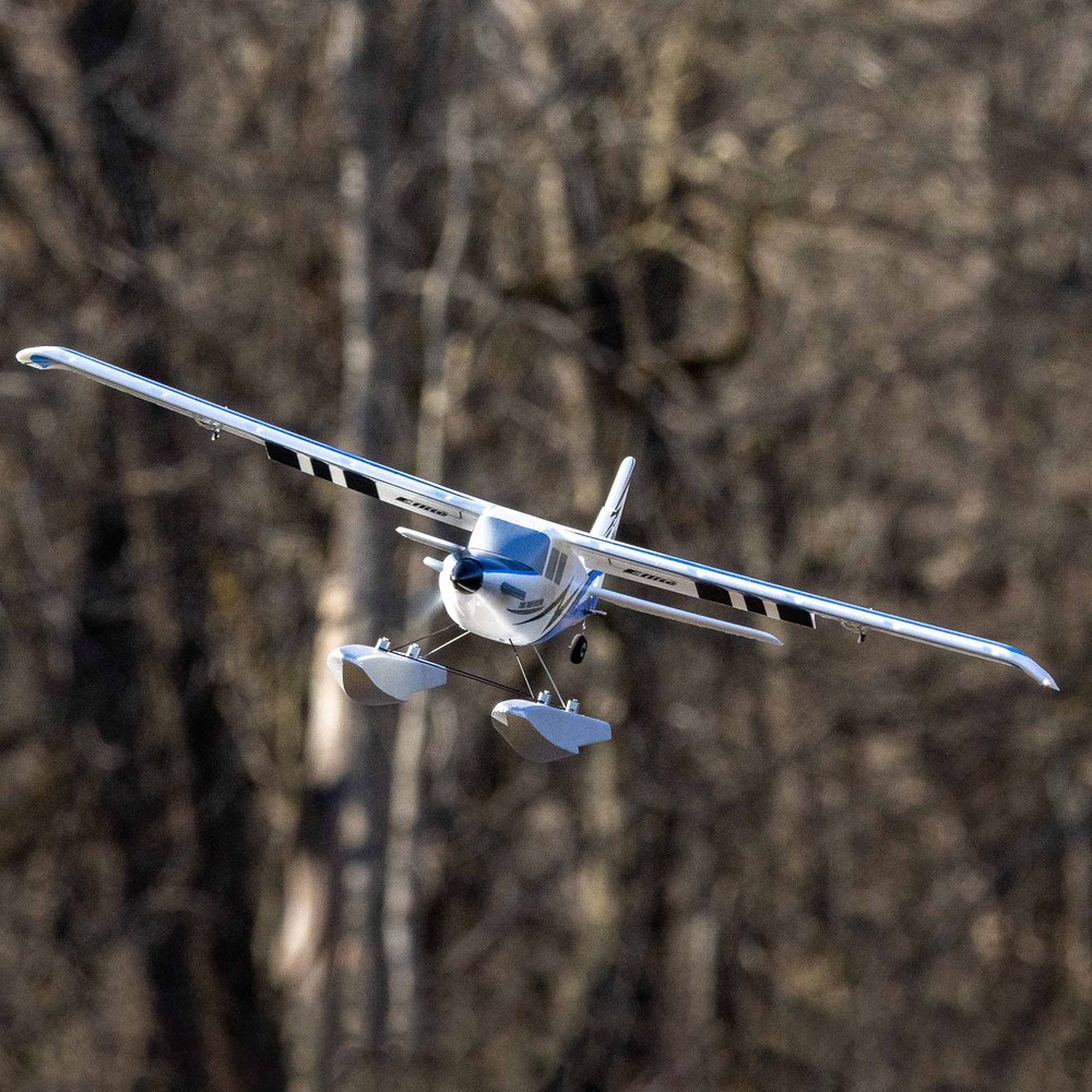 E-flite RC Airplane UMX Turbo Timber Evolution BNF Basic with AS3X and SAFE