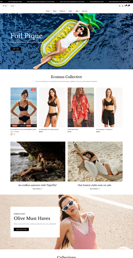 eShopyCom - Shopify Theme | Multipurpose eCommerce Template | Fast & Optimized