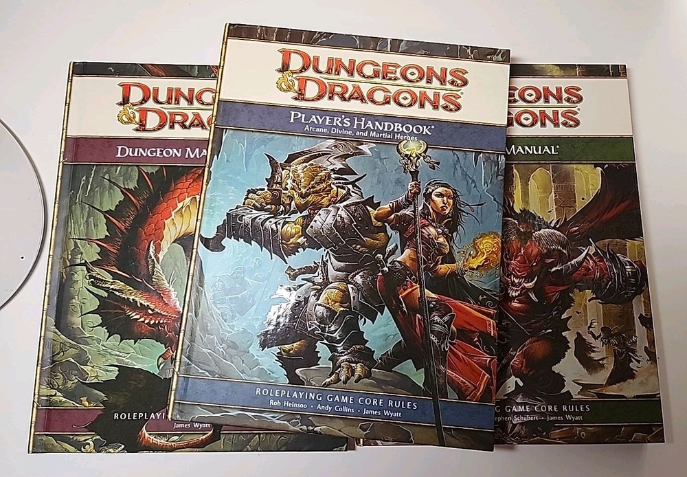 Dungeons & Dragons 4th Edition Core Rulebook Collection
