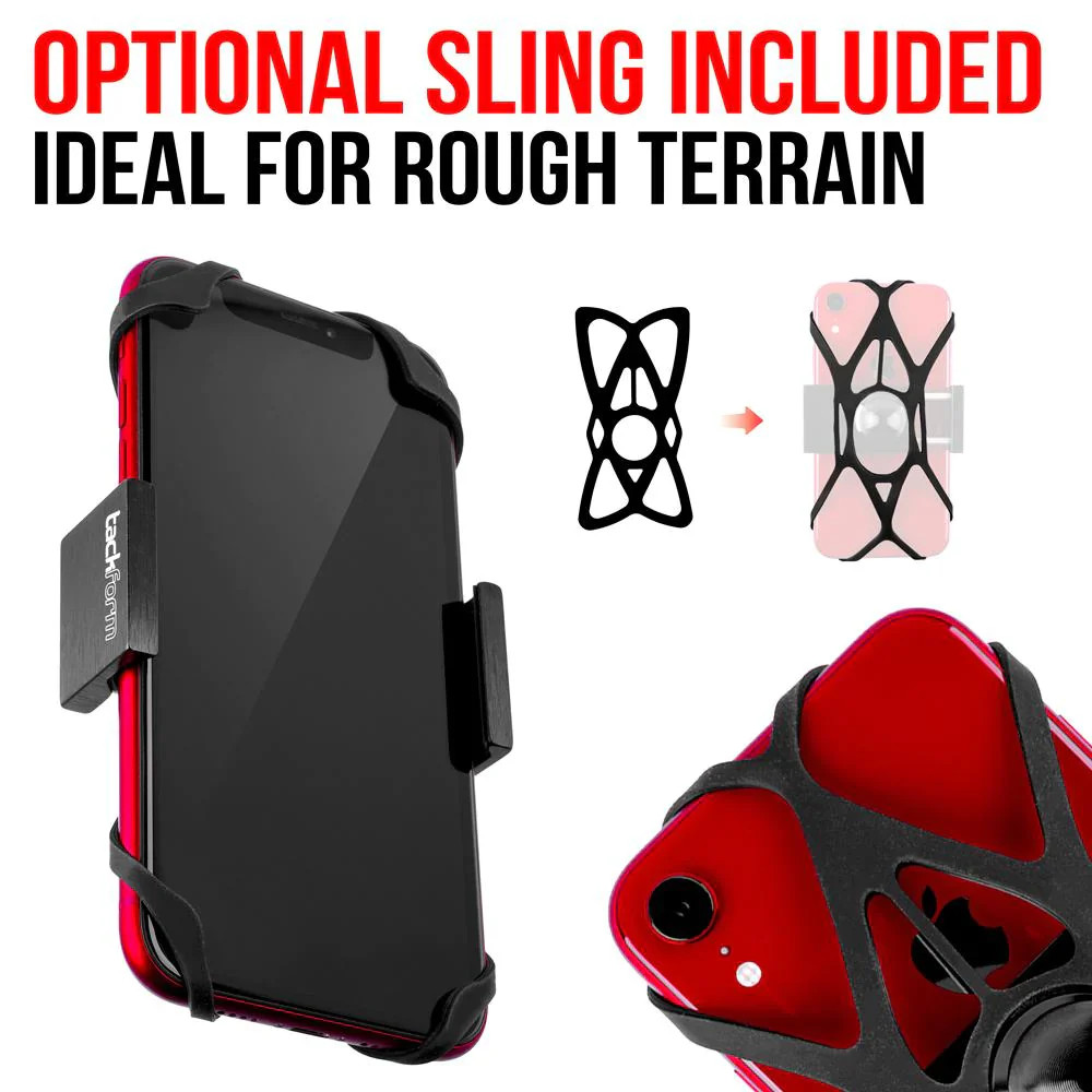 TACKFORM Mount for 1.5" Handlebars | Black