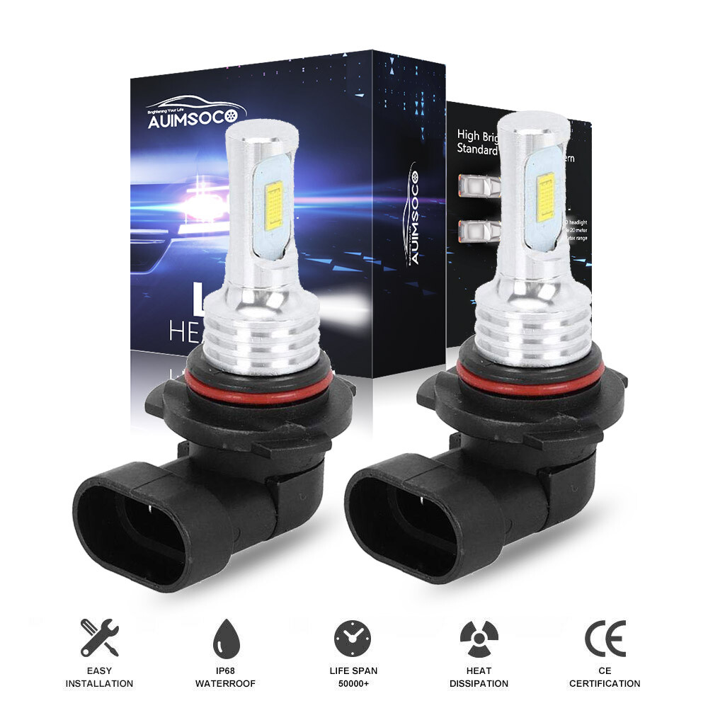 9006 HB4 LED Headlight Bulb Conversion Kit Low Beam White Super Bright 6500K