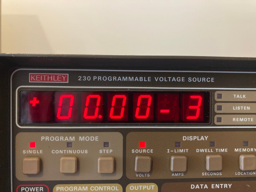 14863 Keithley 230 programmable voltage source