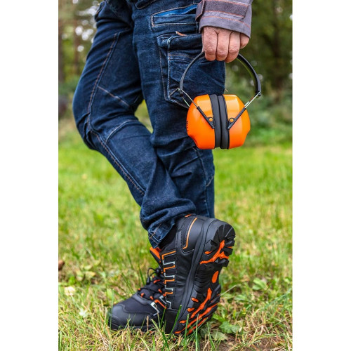 Neo Tools 24DB Foldable Noise Cancelling Headphones with Adjustment