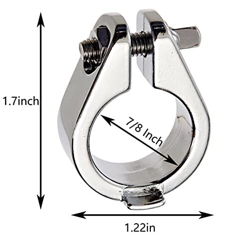Chrome SC-ML78 Memory Lock 7/8 Inch Diameter 4 Pack