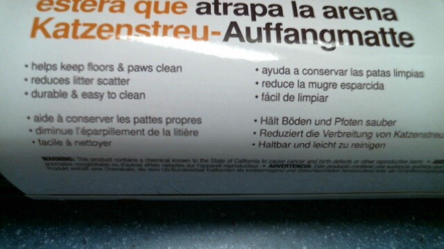 Petmate Litter Catcher Mat (22853) FS