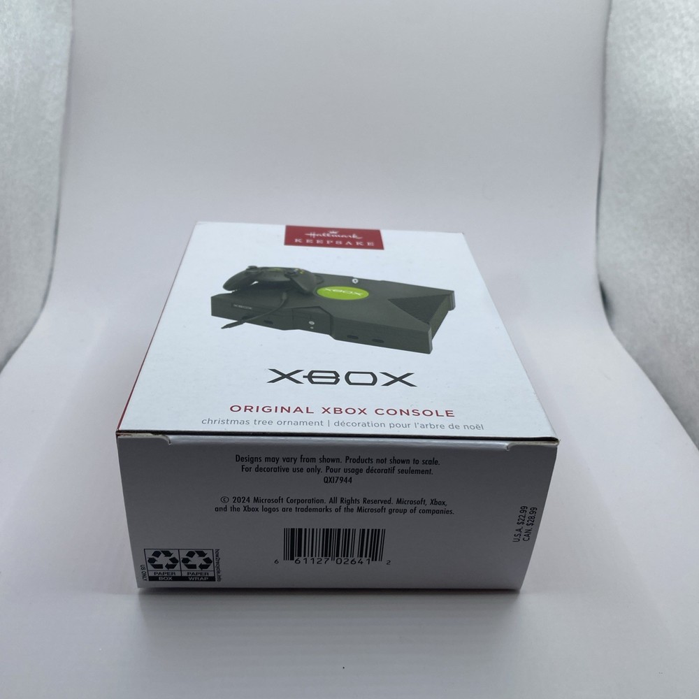 2024 Hallmark Ornament ORIGINAL XBOX CONSOLE