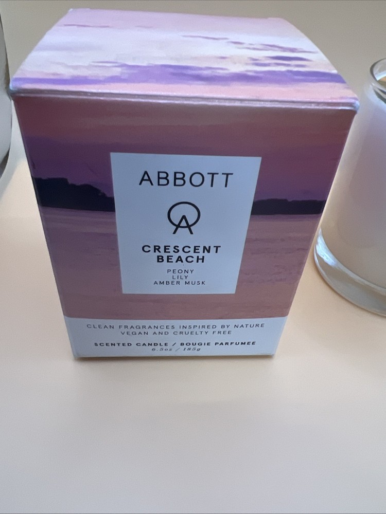 Abbott Crescent Beach Scented Candle