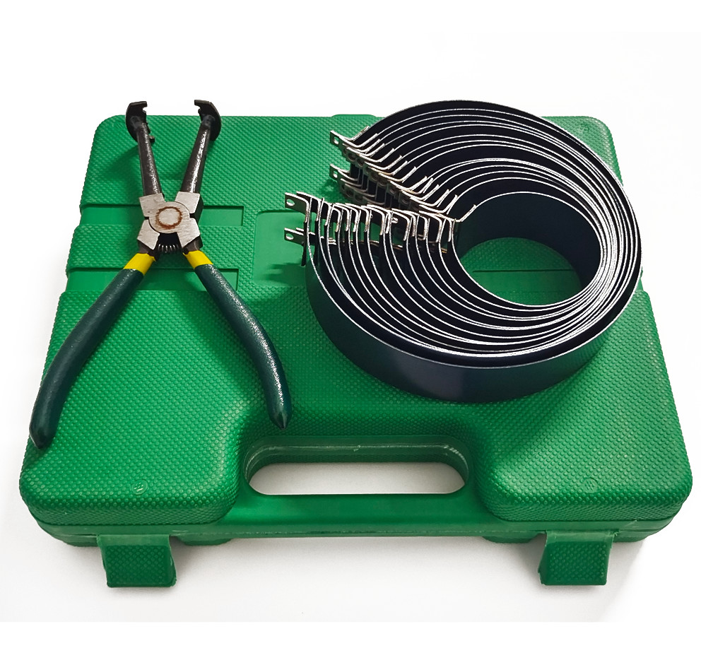 Auto Engine Piston Ring Compressor Installer 1 Pliers 14 Band Tool Kit Universal