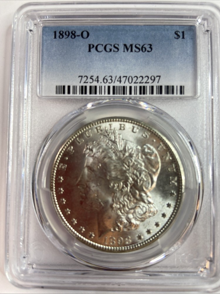 1898-O Morgan Dollar PCGS MS63