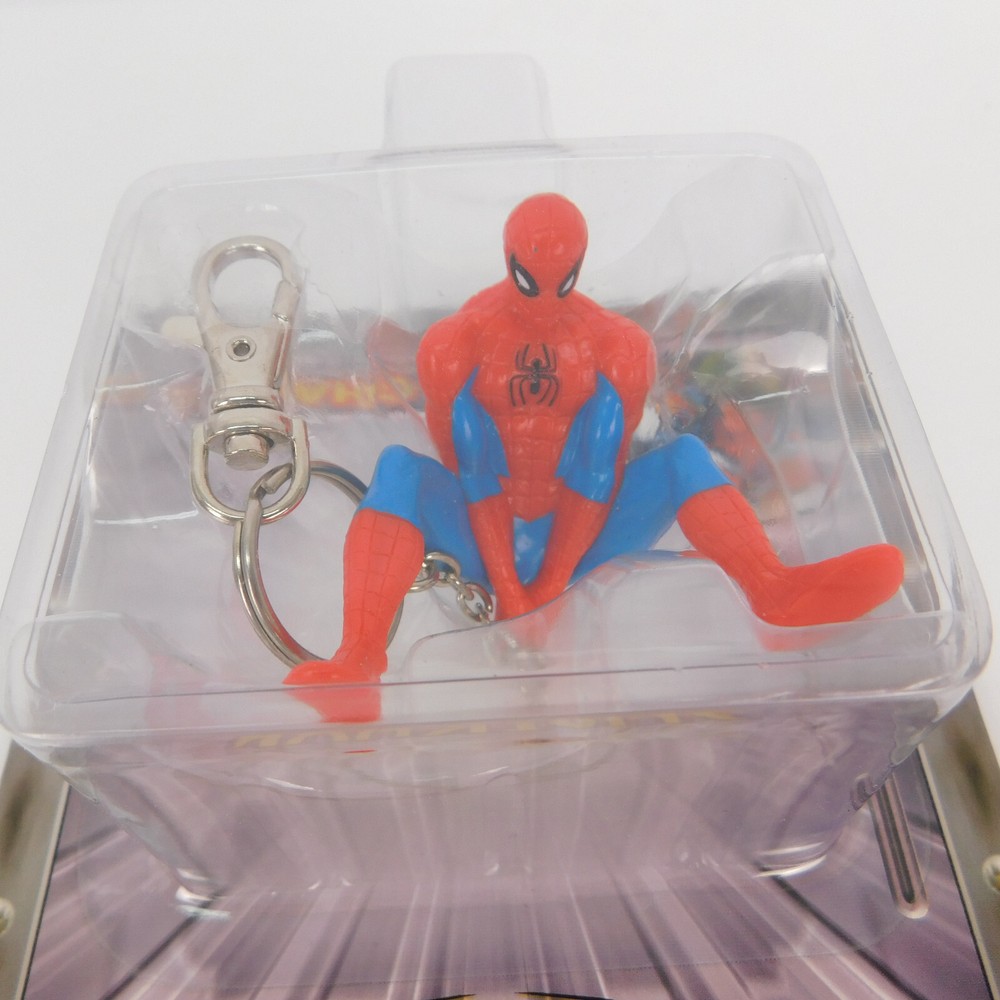 2002 Marvel Spider-Man Keychain / Keyring Web Climber Playfully yours Sealed