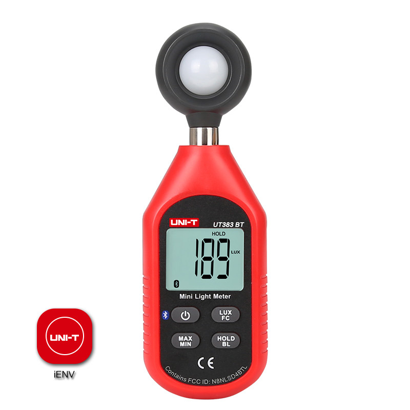 Light Meter Luxmeter Luminometer 0-200000Lux/18587FC Bluetooth IOS Android App