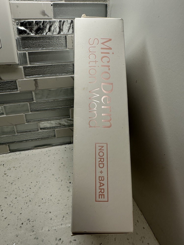 Nord + Bare Microderm Suction Wand With 4 Tips New