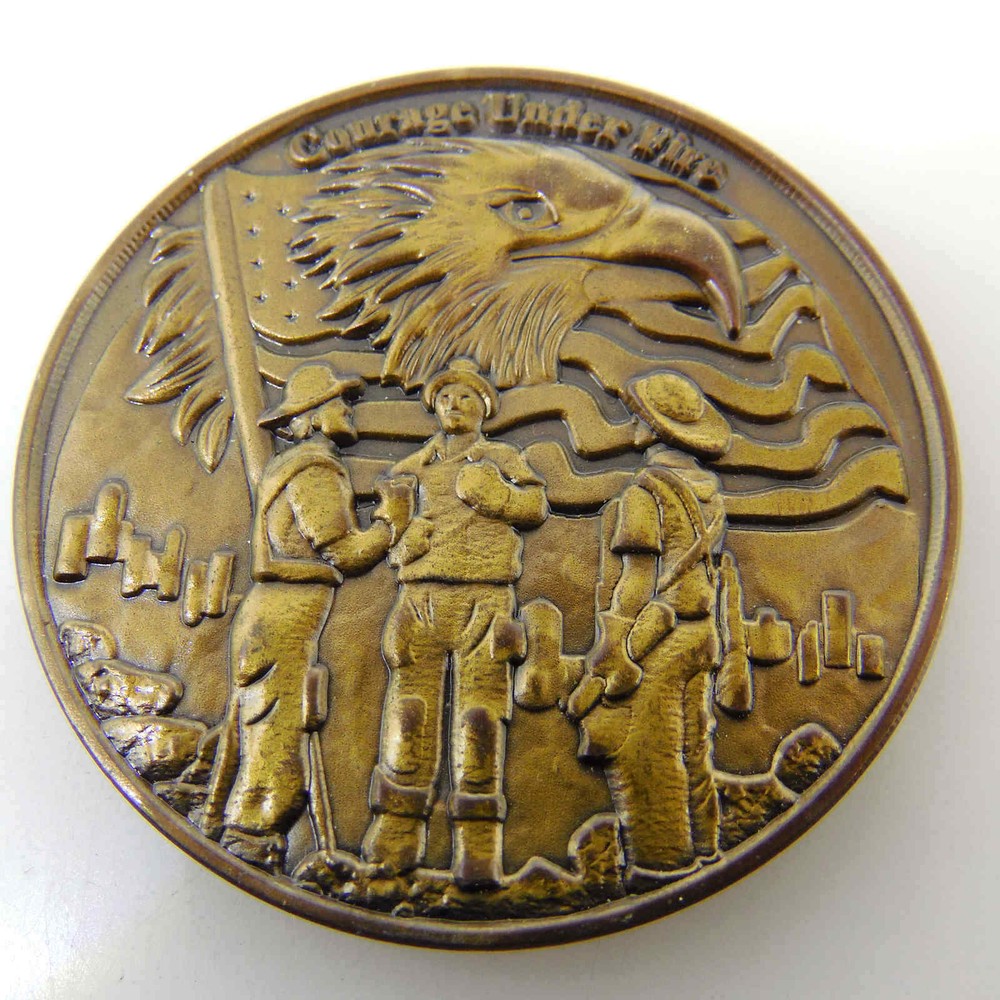 COURAGE UNDER FIRE CHALLENGE COIN