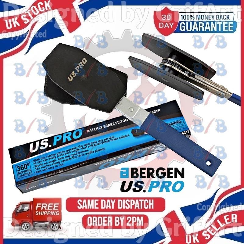 USPRO RATCHET BRAKE PISTON CALIPER SPREADER PUSH PRESS  WIND BACK PAD COMPRESSOR
