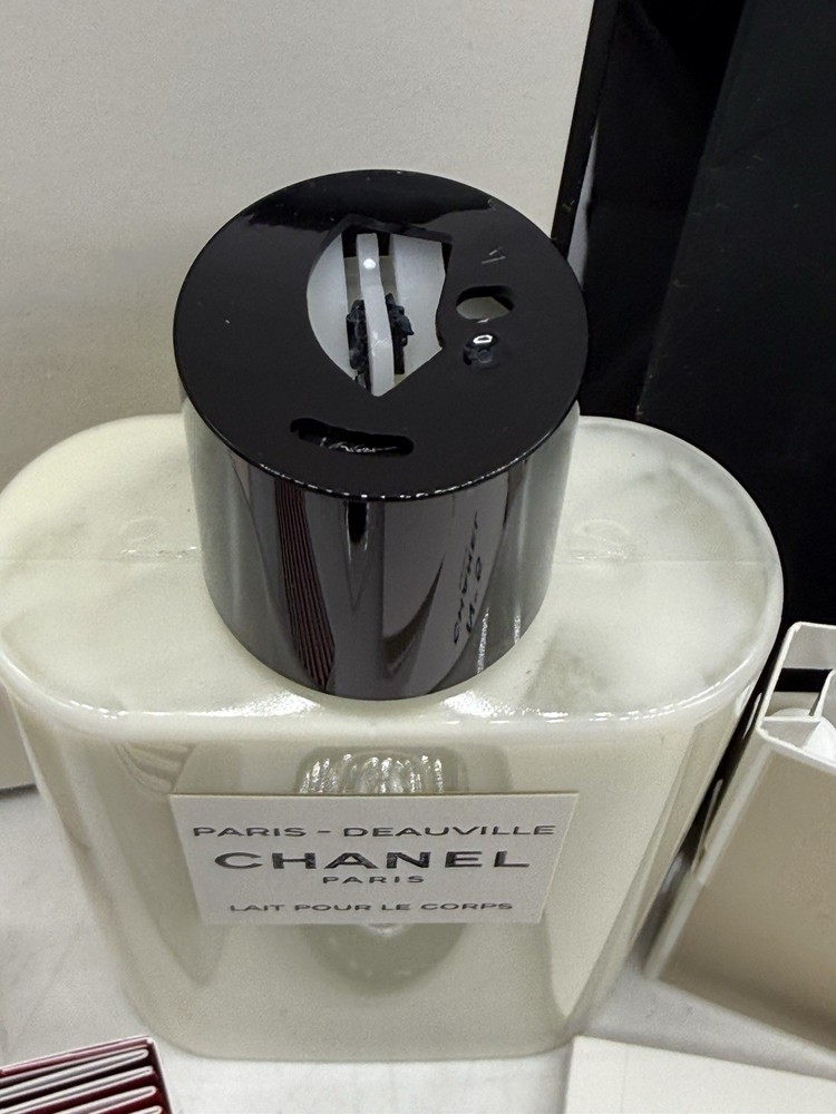 Chanel Misc Lot Perfume Sample Box Bag Sticker Mascara Mirror