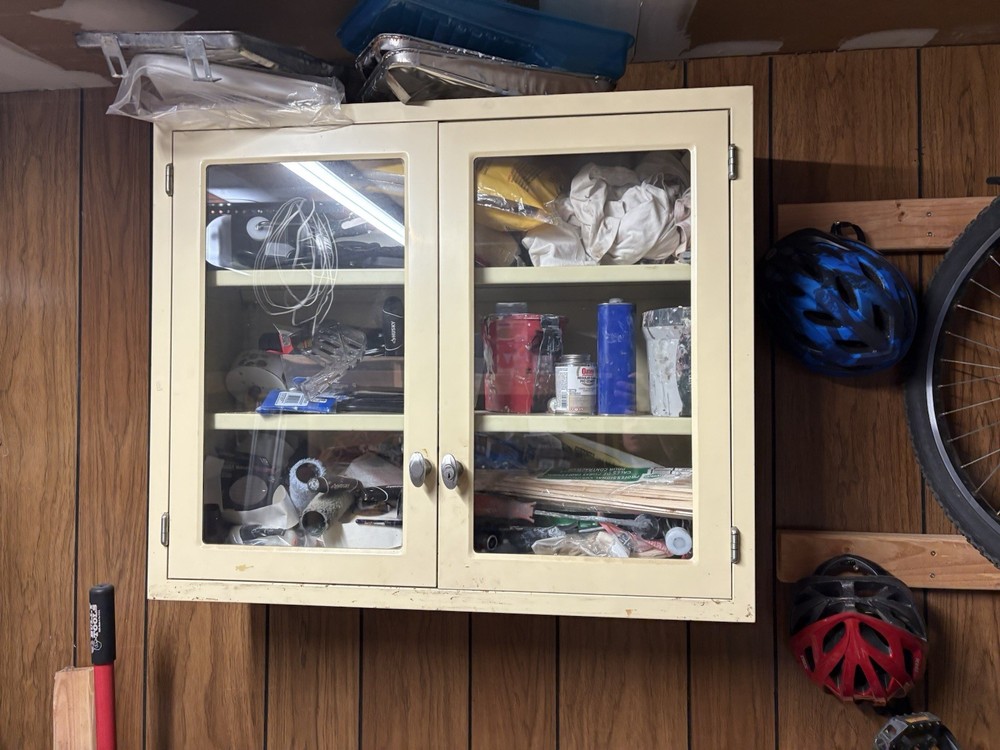 Metal Wall Mount Garage Storage