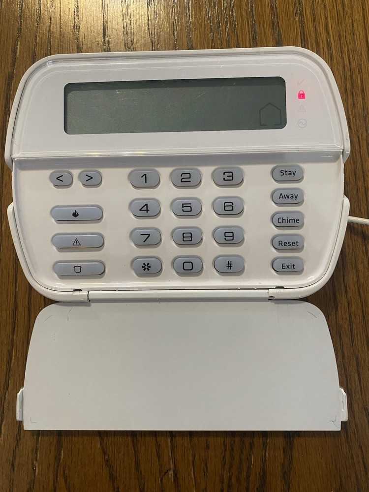 DSC PK5501 LCD Alarm Keypad – PowerSeries Security System – Tested Working