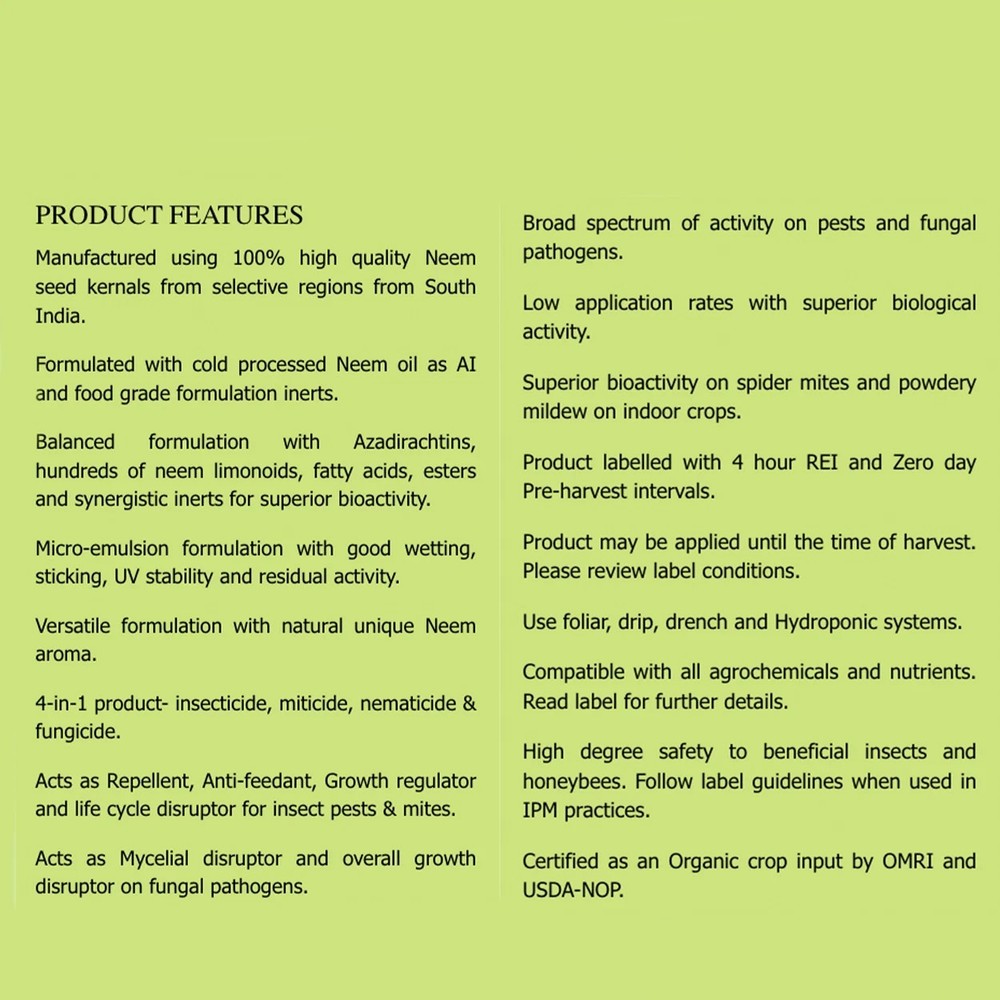 Ecoworks EC 8oz cold-pressed Neem oil