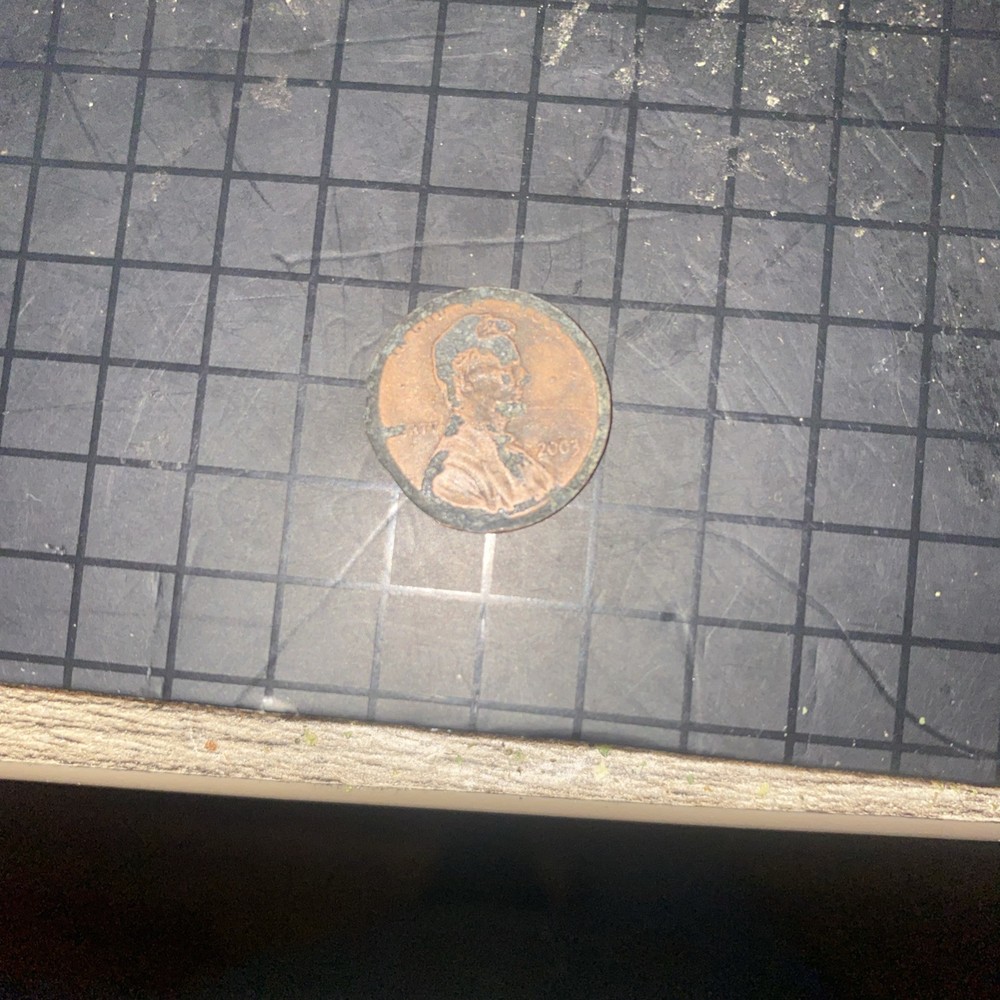 2003 No Mint Mark Error Penny